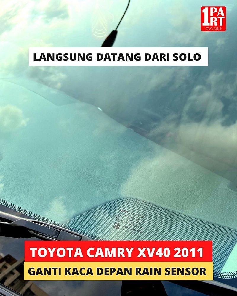 Kaca Depan Mobil Toyota Camry 06-11 XV40 4th Gen SNI & DOT-459 USA RS - foto 4