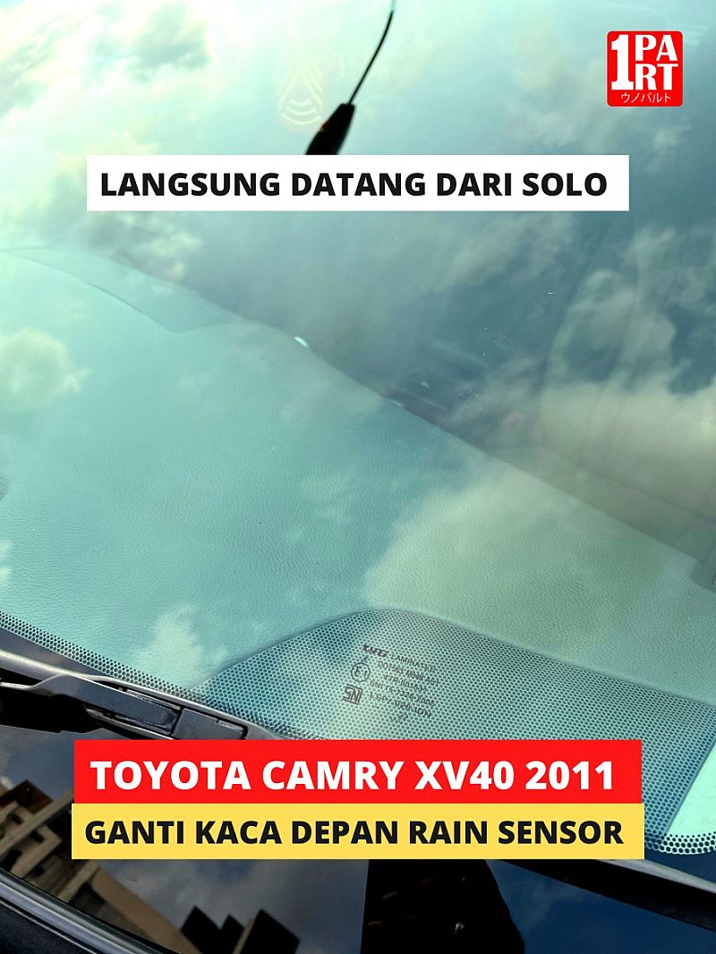 Kaca Depan Mobil Toyota Camry 2006-2011 XV40 4th Gen SNI & DOT-459 USA - foto 5