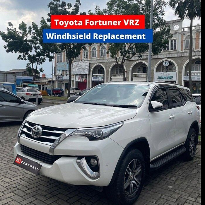 Kaca Depan Mobil Toyota Fortuner VRZ SRZ GR Sport 2016-ON Merk Asahimas AGC Terima Pasang by unoPart ID - foto 6