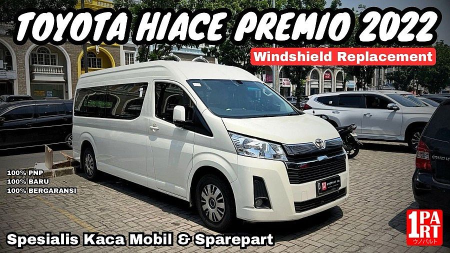Kaca Depan Mobil Toyota Hiace 19- H300 RR11 Premio SNI & DOT-459 USA - foto 2