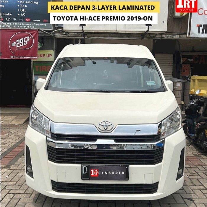 Kaca Depan Mobil Toyota Hiace 19- H300 RR11 Premio SNI & DOT-459 USA - foto 4
