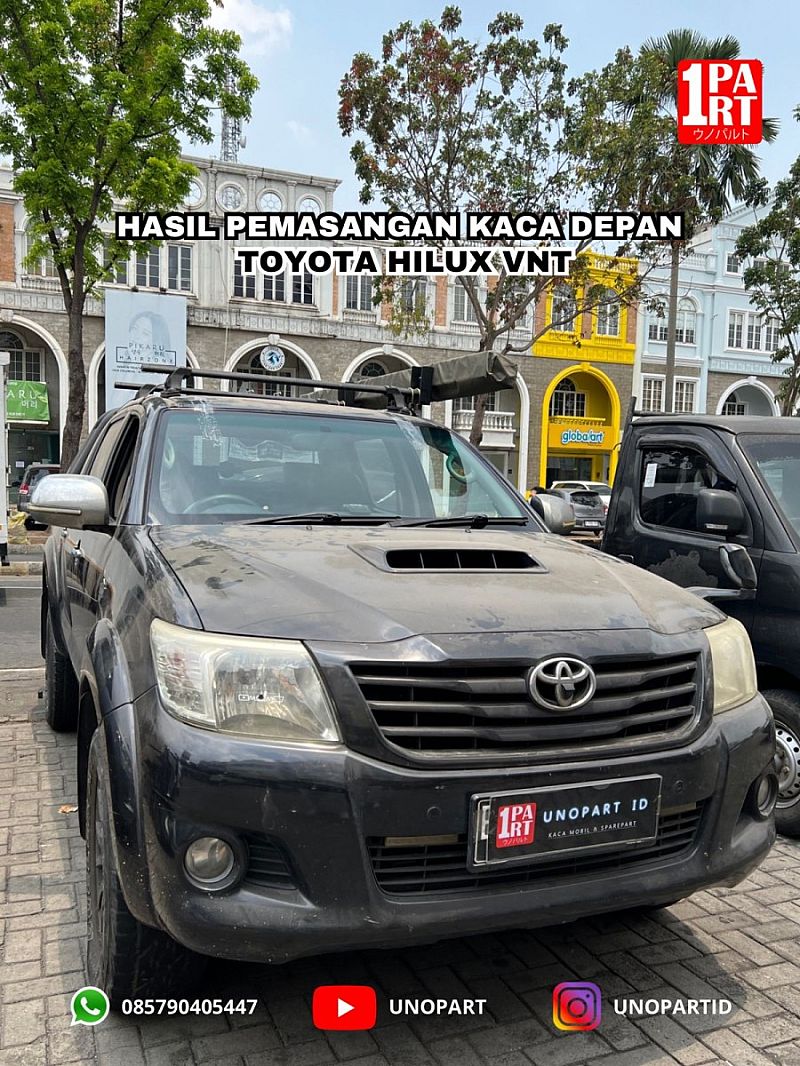 Kaca Depan Mobil Toyota Hilux 2005-2015 SNI & DOT459 USA Terima Pasang - foto 2