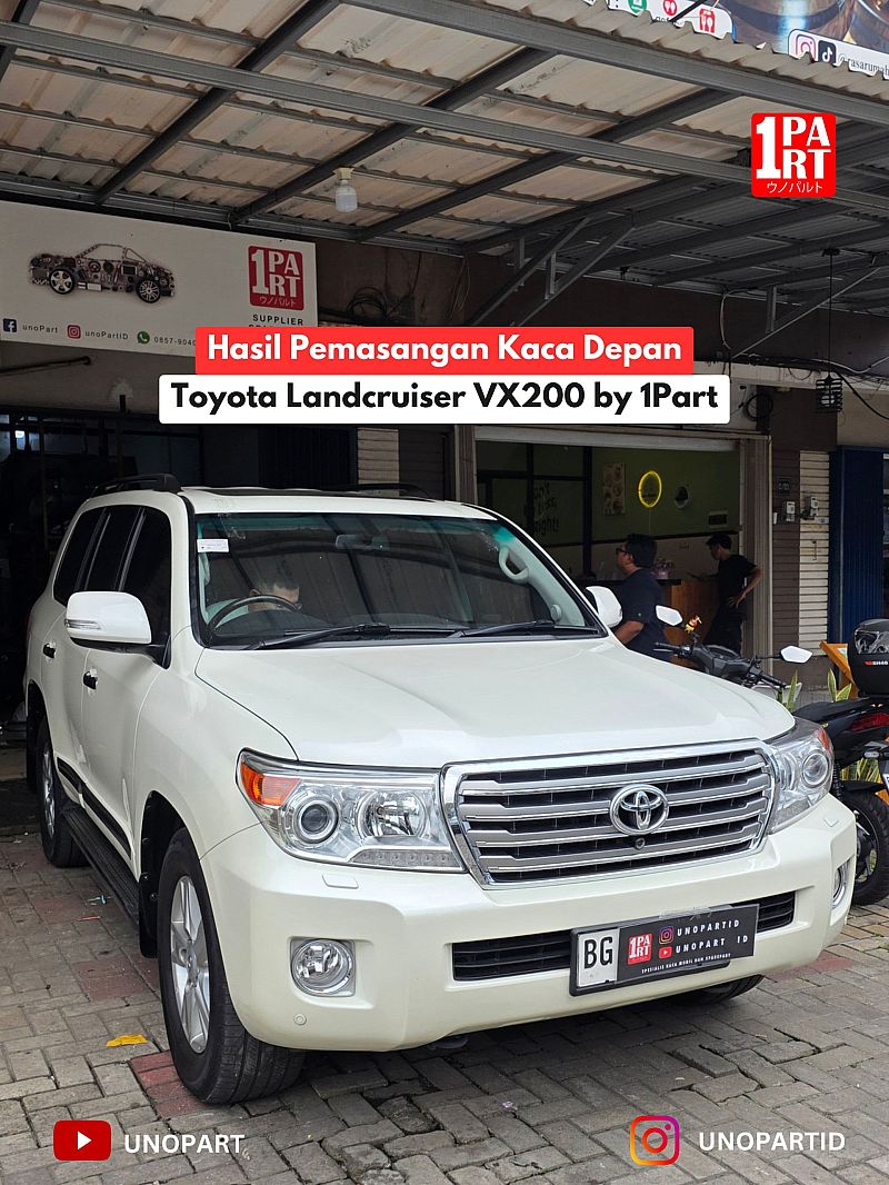 Kaca Depan Mobil Toyota Land Cruiser / Landcruiser 200 VX200 FJ200 & Lexus LX570 2007-ON Terima Pemasangan by unoPart ID - foto 5