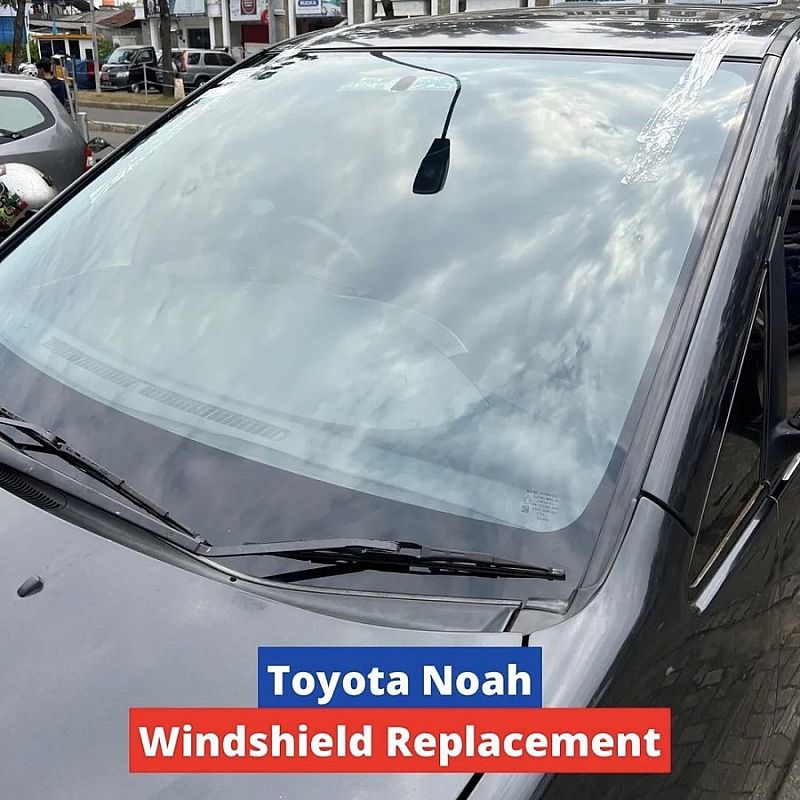 Kaca Depan Mobil Toyota Noah Original Replacement SNI DOT-459 - foto 3