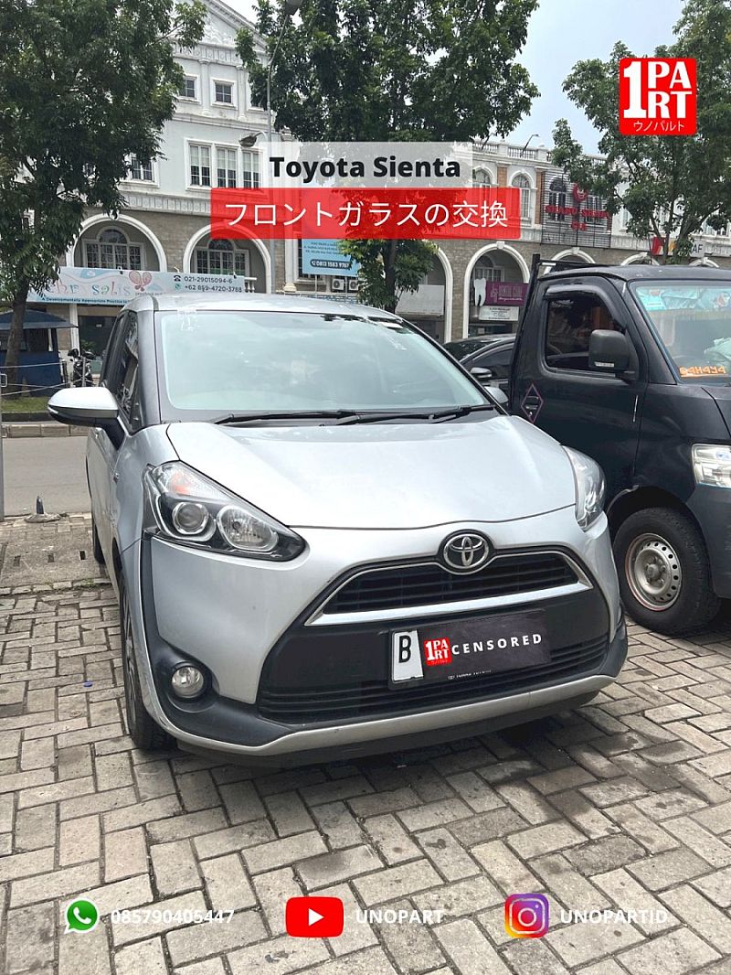Kaca Depan Mobil Toyota Sienta 2015- NSP170 Original Replacement - foto 3