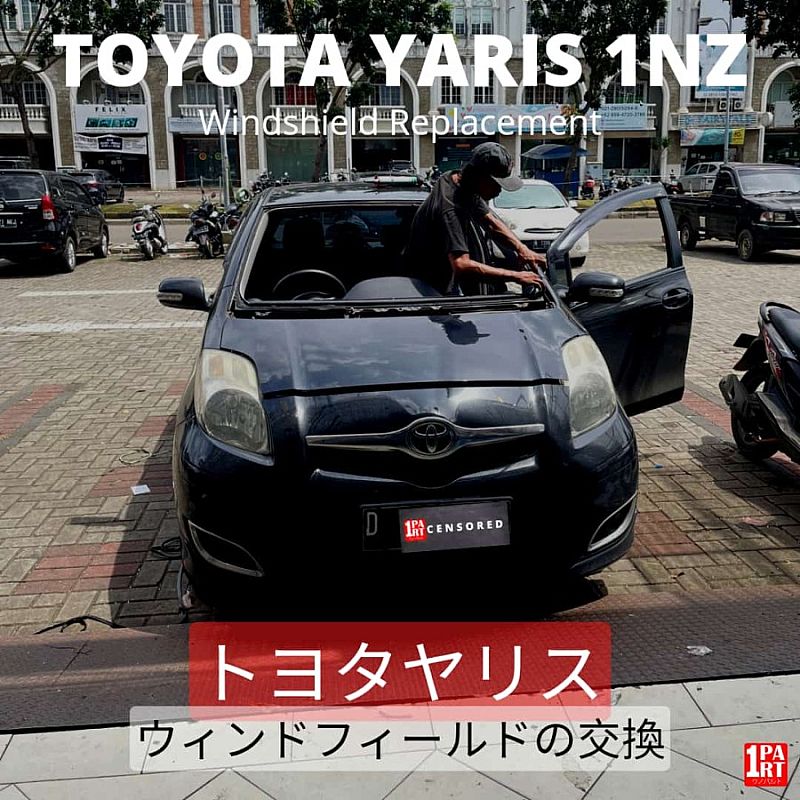 Kaca Depan Mobil Toyota Yaris 5D 05-13 XP90 1st Gen - foto 2
