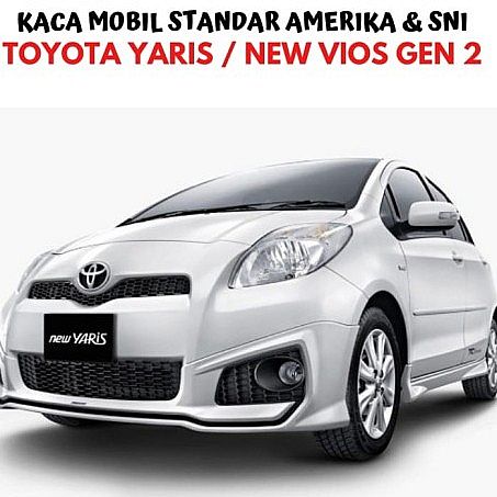 Kaca Depan Mobil Toyota Yaris 5D 05-13 XP90 1st Gen - foto 4