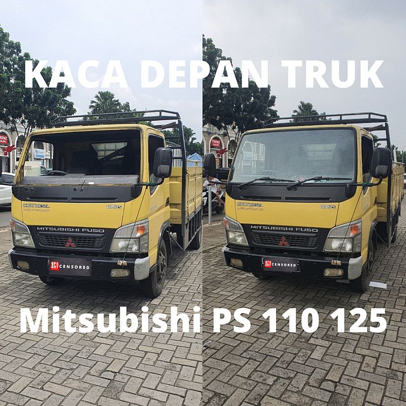 Kaca Depan Mobil Truk Mitsubishi Canter FE700 2001- by XYG Glass - foto 3