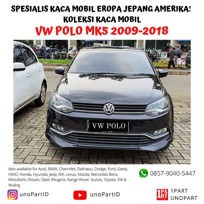 Kaca Depan Mobil Volkswagen VW Polo 2009-2018 Hatchback 5th Gen - foto 4