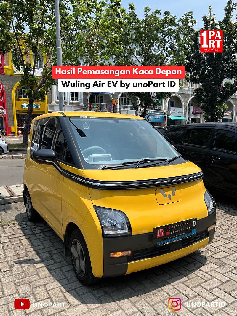 Kaca Depan Mobil Wuling Air EV by unoPart ID + Pemasangan - foto 3
