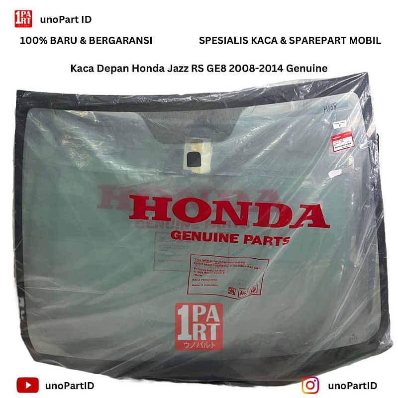 Kaca Depan Original Honda Jazz RS / S GE8 2008-2014 Honda Genuine Part No 73111-TG0-T11 - foto 9