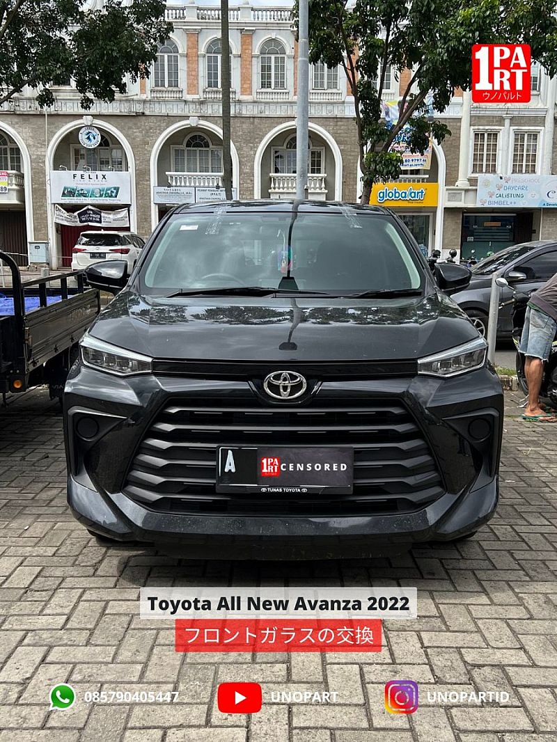 Kaca Depan Original Toyota Avanza Xenia Veloz 2022 Mulia Glass - foto 3