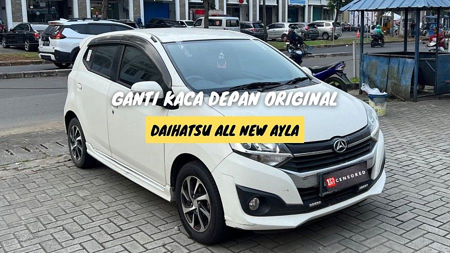 Kaca Depan Toyota Agya Daihatsu Ayla Original AGC Automotive unoPart - foto 2