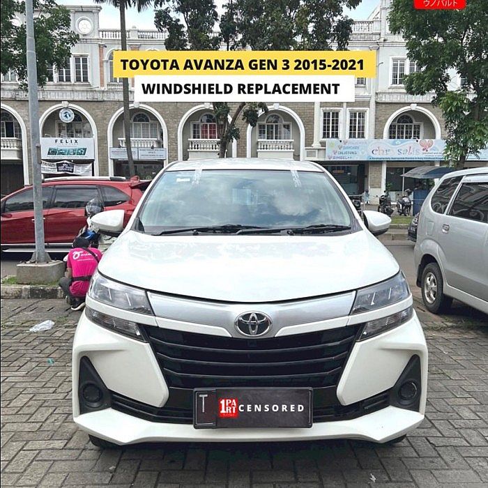 Kaca Depan Toyota Avanza & Daihatsu Xenia 2016-ON Autosafe Asahimas - foto 3