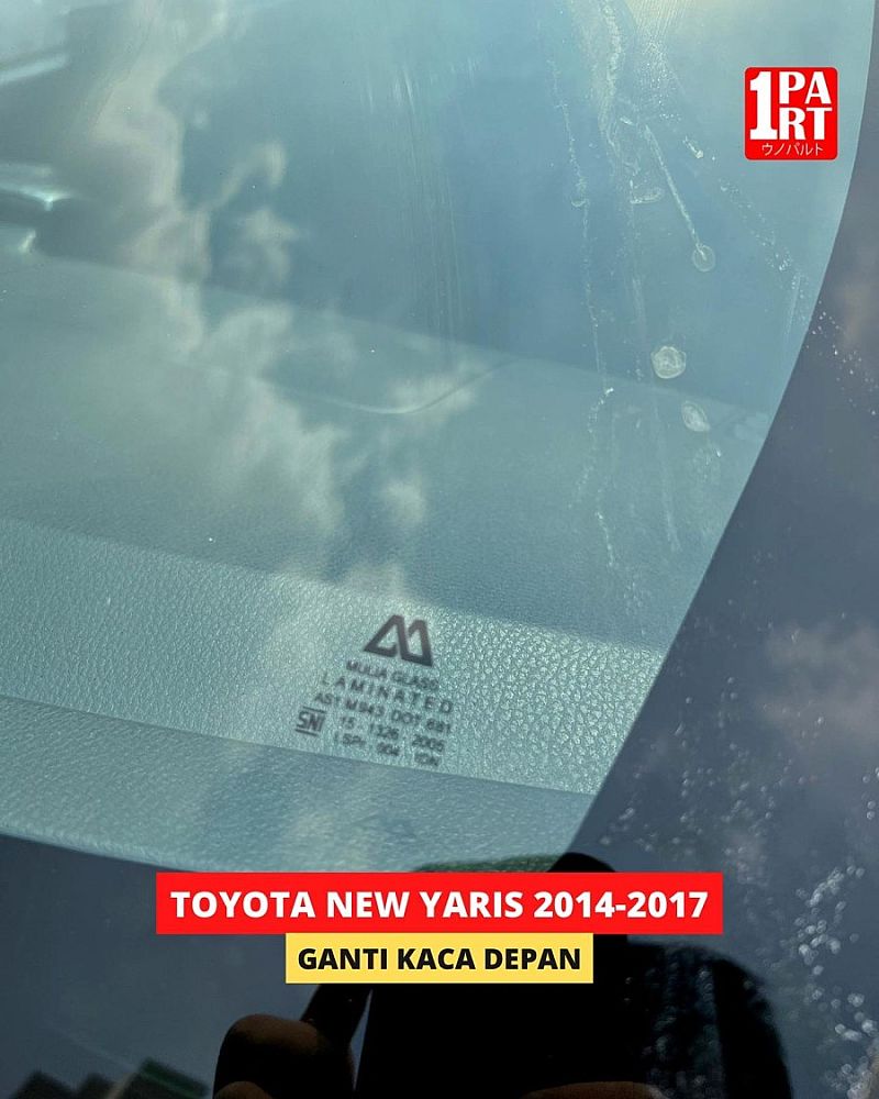 Kaca Depan Toyota New Yaris & Vios 2013-2017 XYG Glass - foto 2