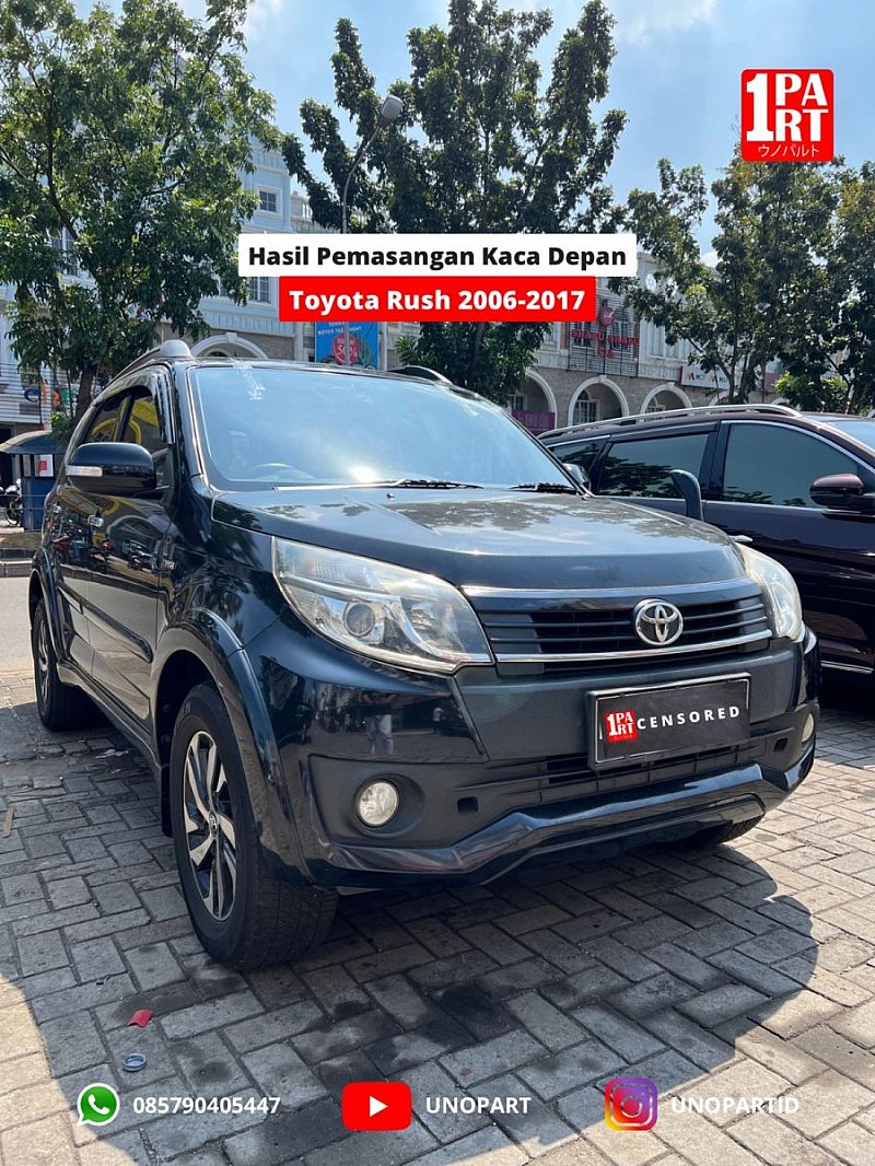 Kaca Depan Toyota Rush & Daihatsu Terios 2006-2017 XYG Glass - foto 2