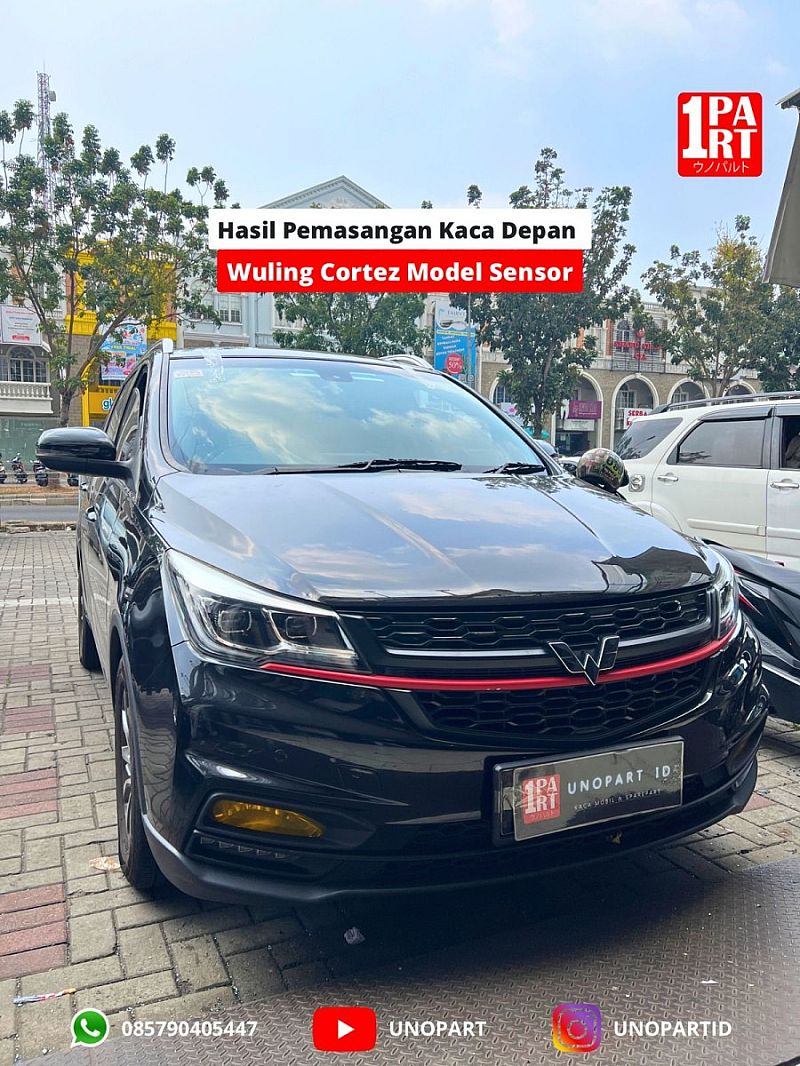 Kaca Depan Wuling Cortez Rain Sensor by unoPart Terima Pemasangan - foto 5