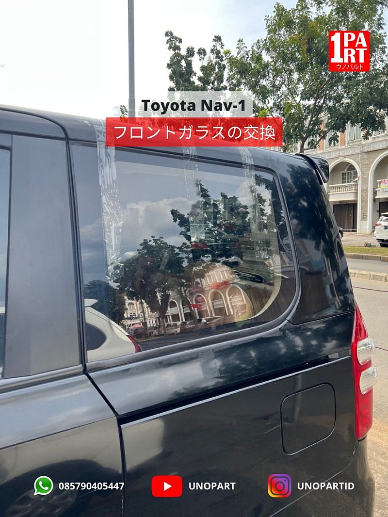 Kaca Mati Samping Belakang Mobil Toyota NAV1 / Noah 07- SNI DOT - foto 4