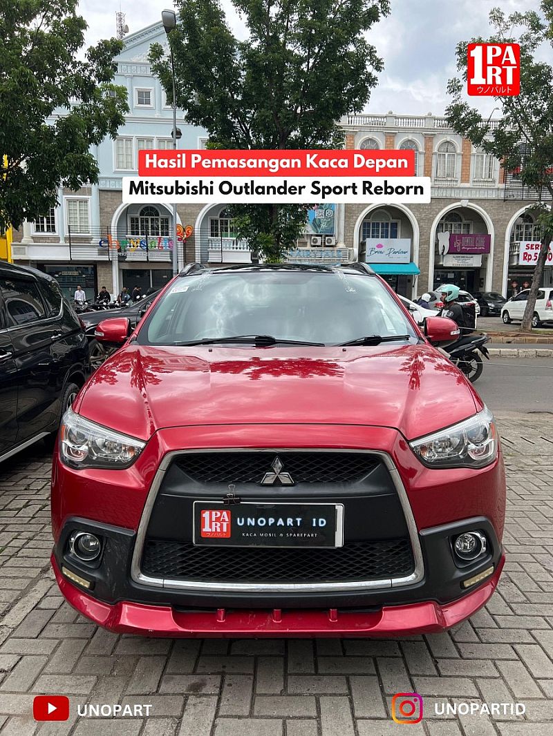 Kaca Pintu Depan Kanan / Kiri Asahimas Mitsubishi Outlander - foto 5