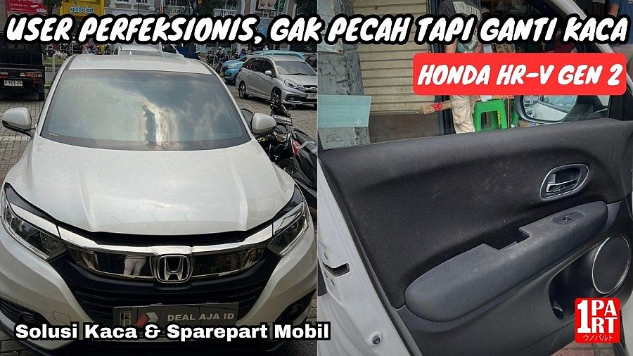 Kaca Pintu Depan Kanan / Kiri Honda HRV 2015-ON Original Asahimas AGC - foto 6