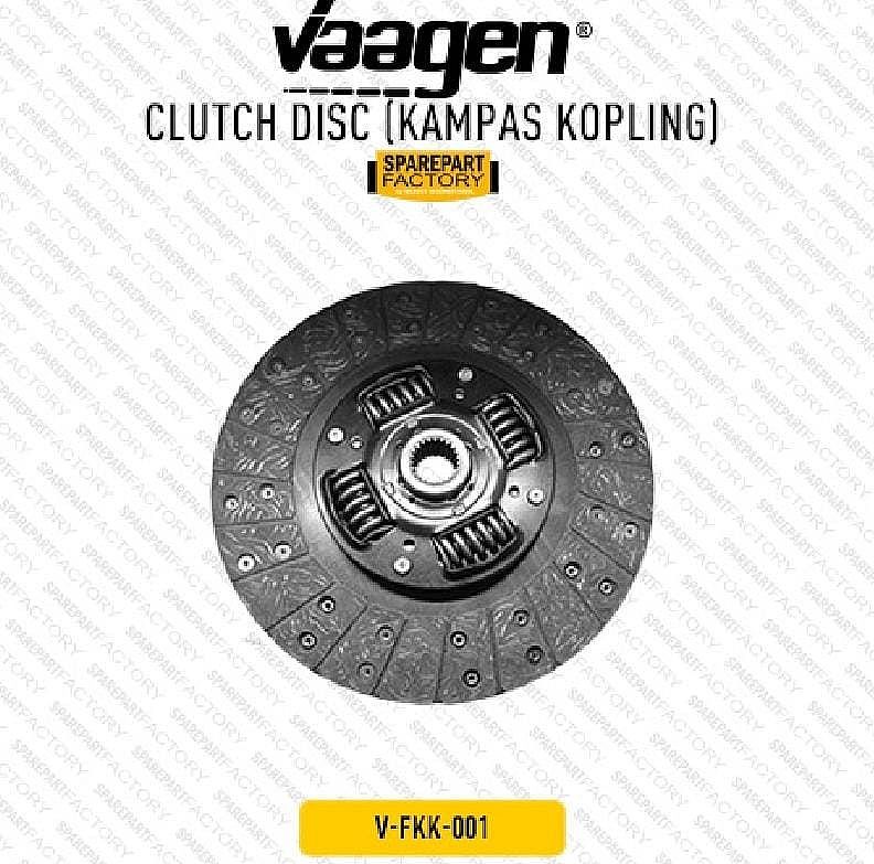 Kampas Kopling Clutch Disc Ford Ranger / Everest / BT50 2006-2011 - foto 5
