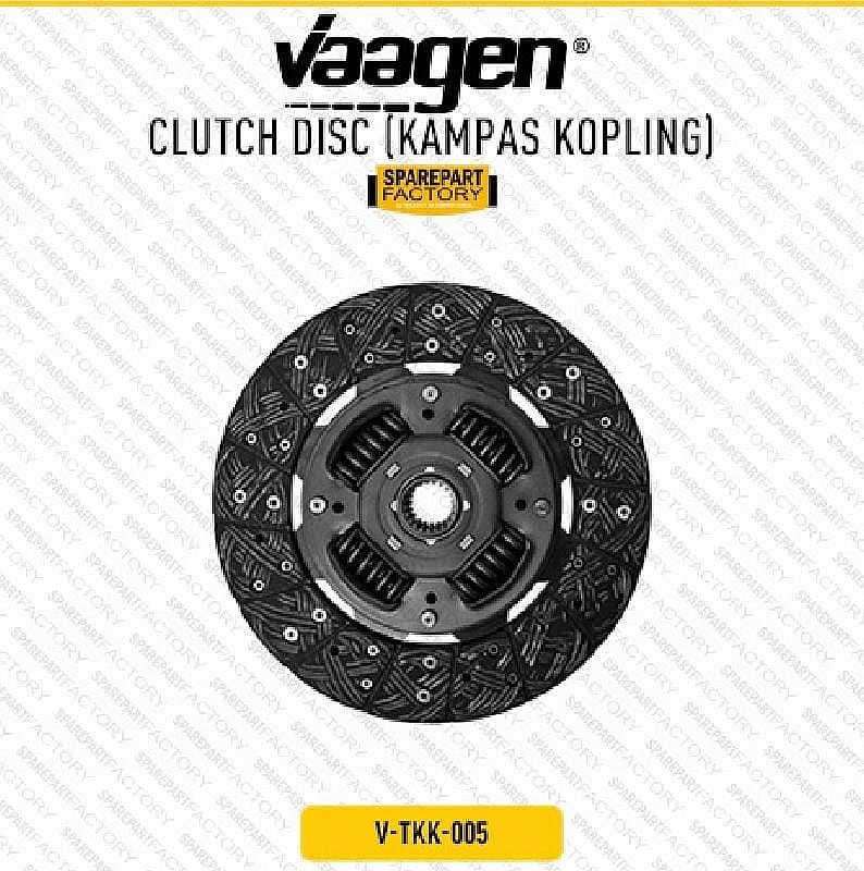 Kampas Kopling Clutch Disc Fortuner VRZ / Innova Reborn / Hilux Diesel - foto 4