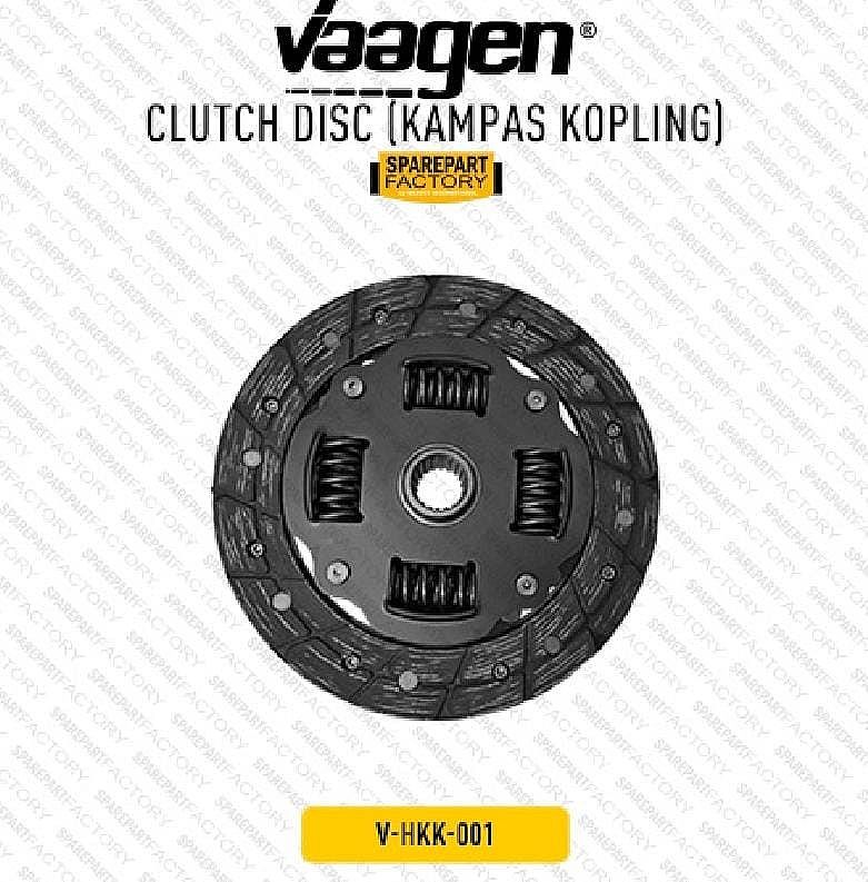 Kampas Kopling Clutch Disc Jazz City IDSI VTEC 03-08 22200-PWC-305 - foto 3
