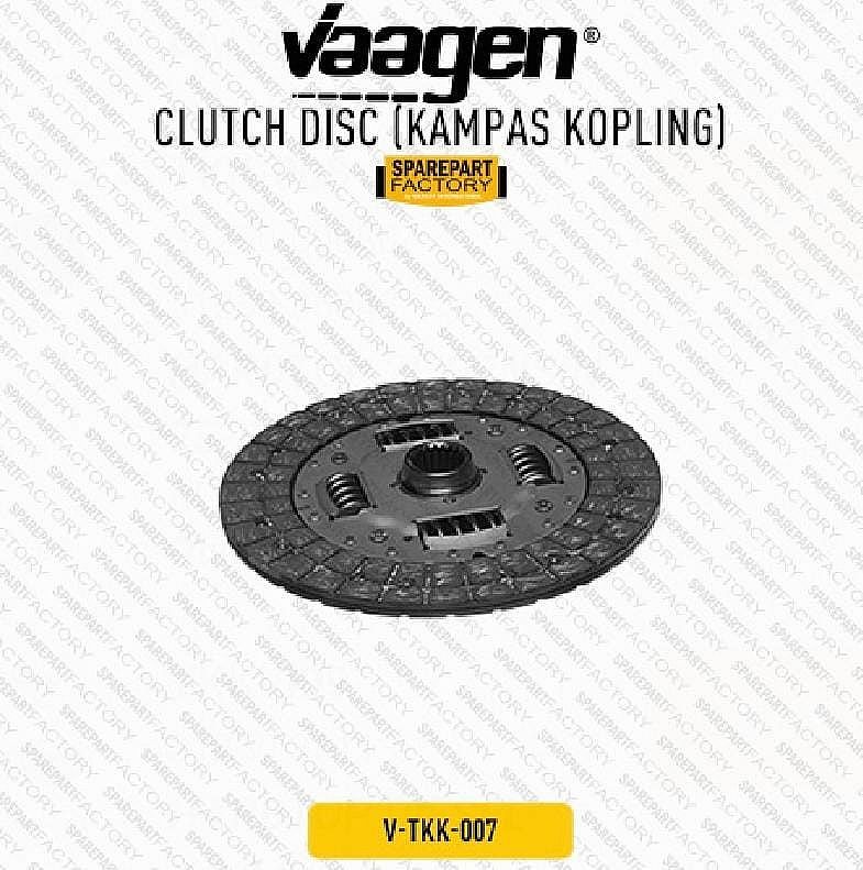 Kampas Kopling Clutch Disc Kijang 5K 1.5 1987-1996 31250-YD010 - foto 2