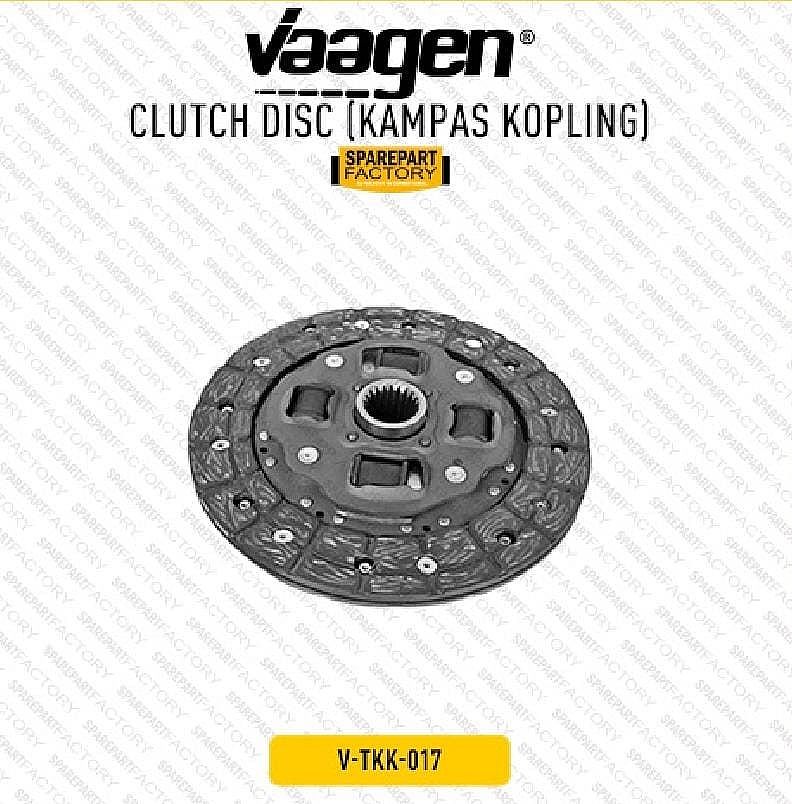 Kampas Kopling Clutch Disc Toyota Starlet EP80 90-98 31250-10066 - foto 4
