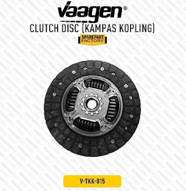 Kampas Kopling Clutch Disc Toyota Vios / Yaris / Soluna 31250-52050 - foto 5