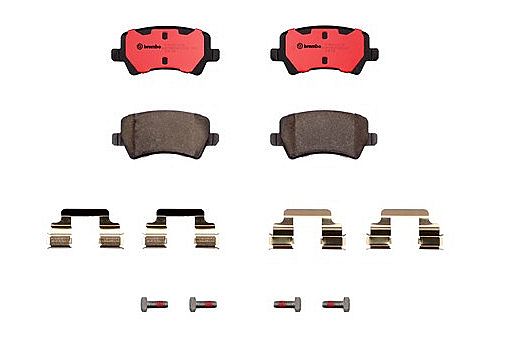 Kampas Rem Belakang Brembo NAO Range Rover Evoque 2011-ON LR027129 - foto 4