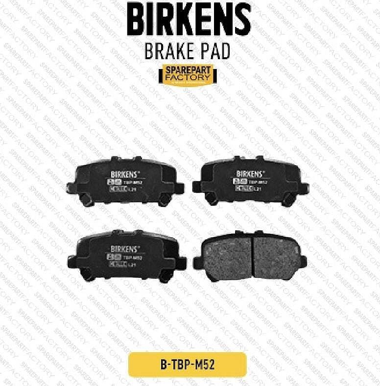 Kampas Rem Belakang Metalic Toyota Hiace Hi-Ace Premio 2019-ON 04466-26030 - foto 2