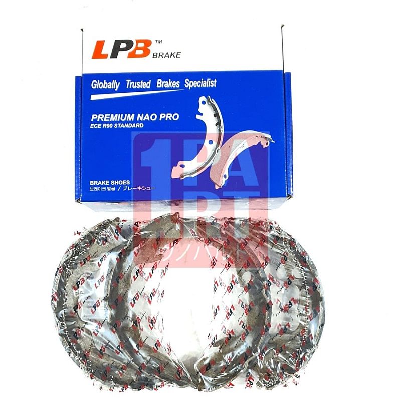 Kampas Rem Brake Shoe LPB Belakang Nissan Xtrail T32 2014-ON - foto 3