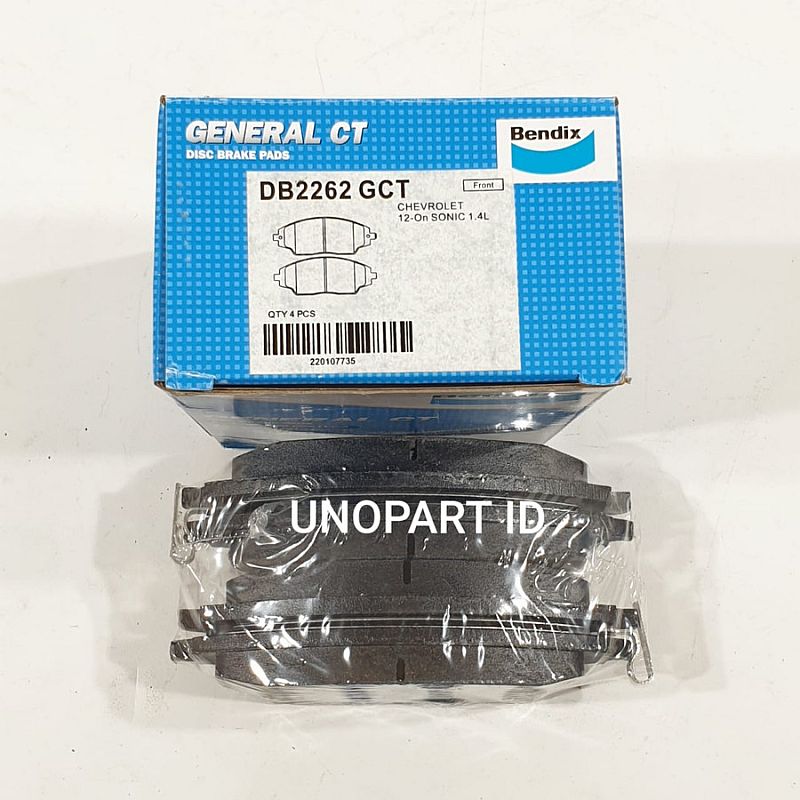 Kampas Rem Depan Bendix Chevrolet Spin & Aveo General Ceramic Titanium - foto 3