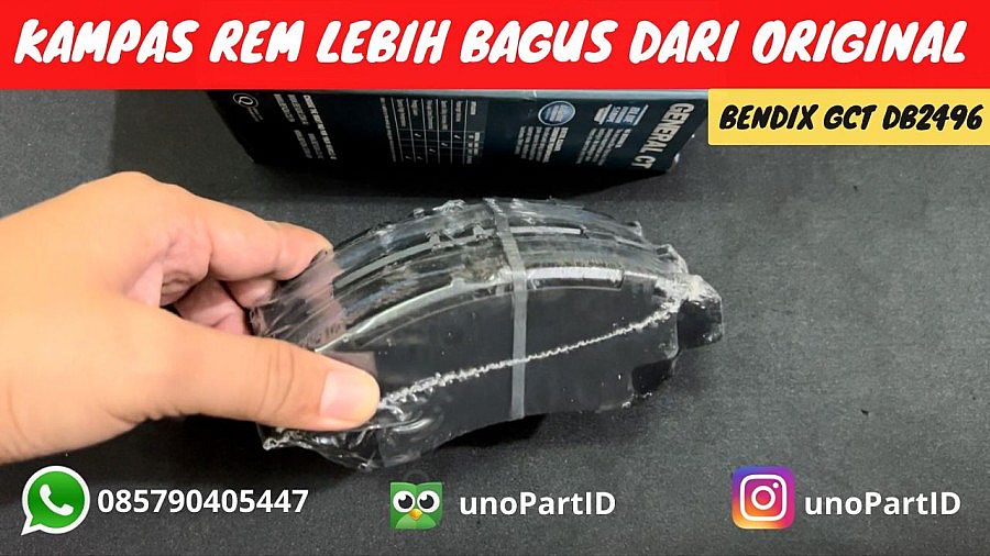 Kampas Rem Depan Bendix DB2496 GCT Toyota Rush Daihatsu Terios 2017-UP - foto 2