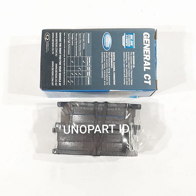 Kampas Rem Depan Bendix General Ceramic Kia Visto 1.0 DB1483GCT - foto 2