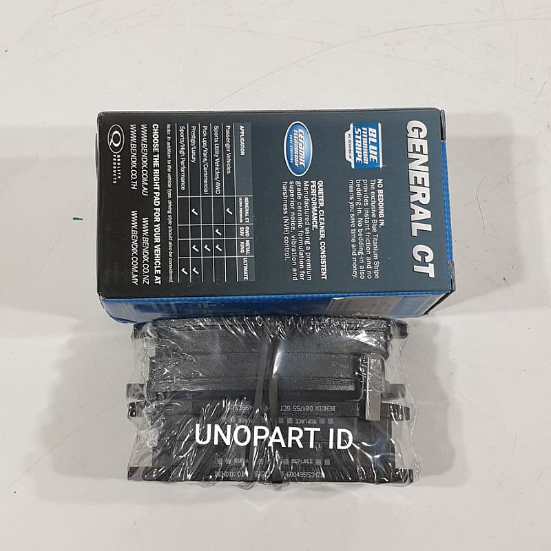 Kampas Rem Depan Bendix Kia Picanto 2005-2010 DB1755GCT Ceramic Tech - foto 2