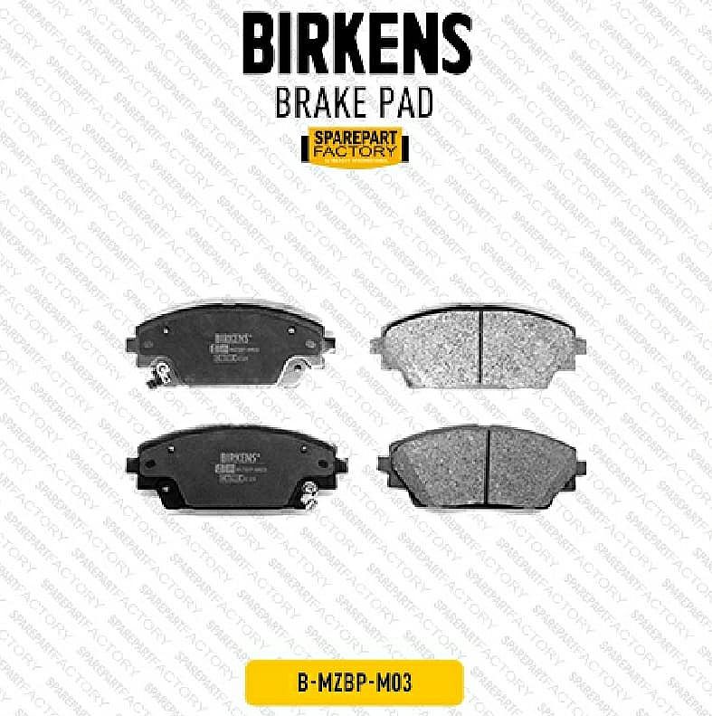 Kampas Rem Depan Birkens Mazda CX3 CX-3 CX 3 / CX-30 Skyactiv B6YS-33-28ZA - foto 5