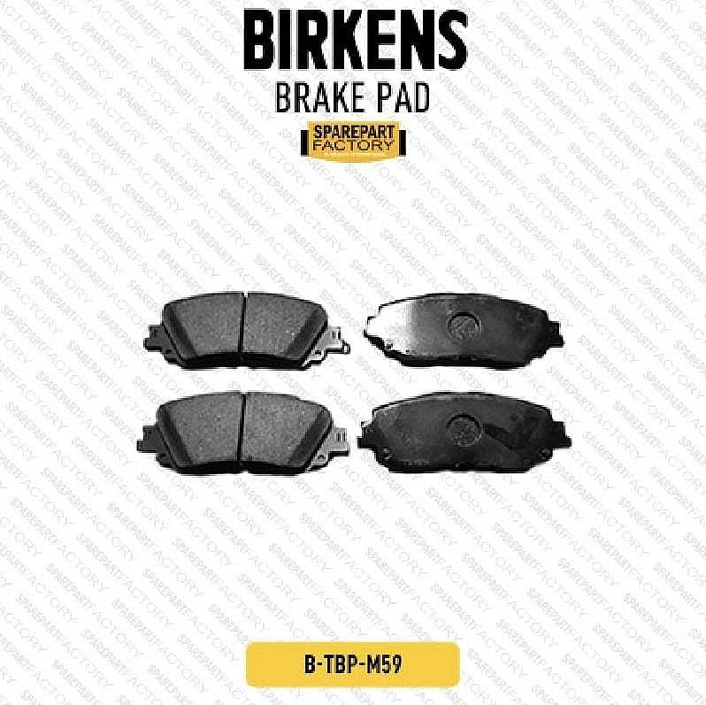 Kampas Rem Depan Birkens Toyota Camry & Corolla Cross 2020-ON unoPart - foto 4