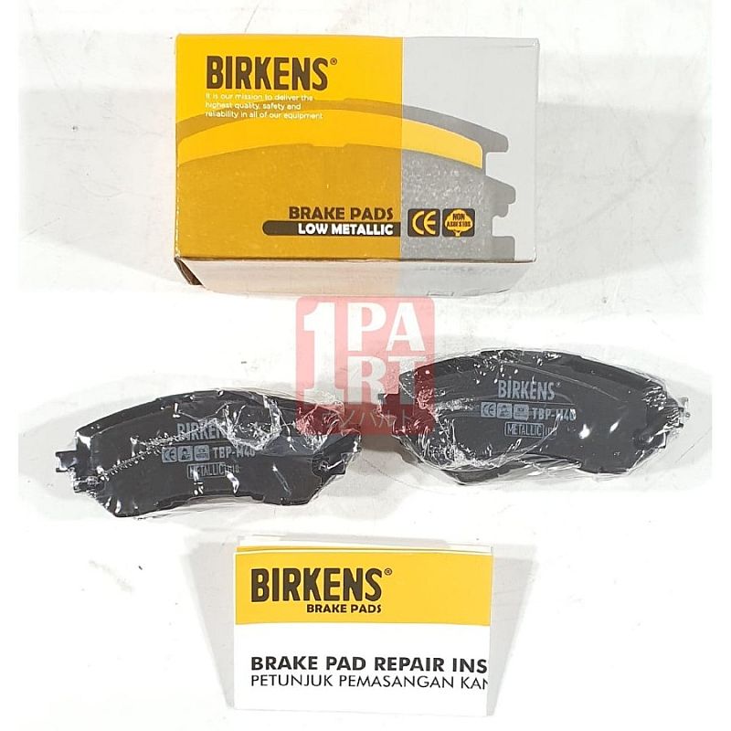 Kampas Rem Depan Birkens Toyota New Yaris Tipe G & All New Vios 2014-2017 - foto 5