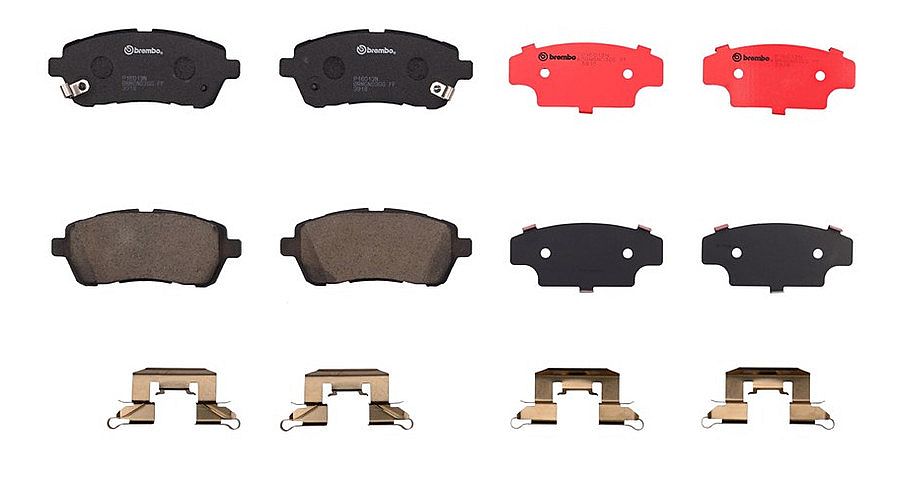 Kampas Rem Depan Brembo Ford Fiesta Mazda 2 NonSky Suzuki Ertiga Old / New Swift / Baleno Hatchback - foto 3