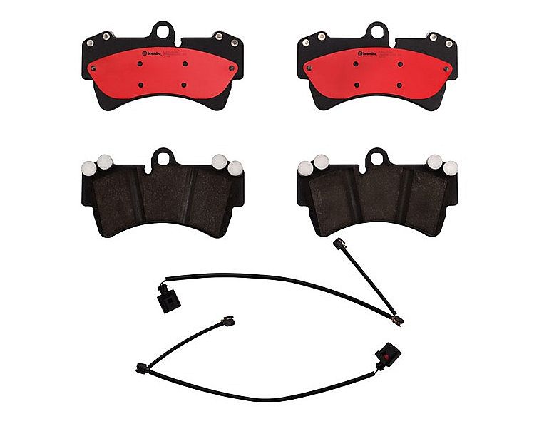 Kampas Rem Depan Brembo NAO Porsche Cayenne / VW Touareg / Audi Q7 - foto 4