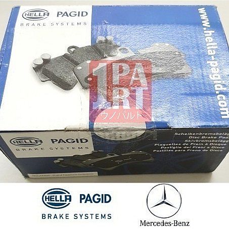 Kampas Rem Depan Hella Pagid Mercedes Benz Mercy GL500 X164 unoPart - foto 4