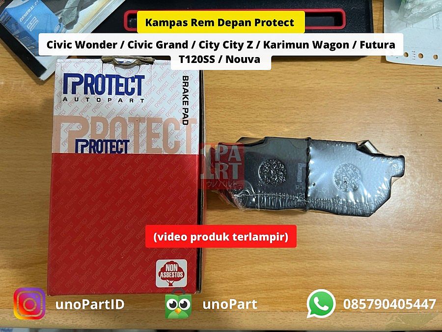 Kampas Rem Depan Protect Suzuki Futura & T120SS - foto 5