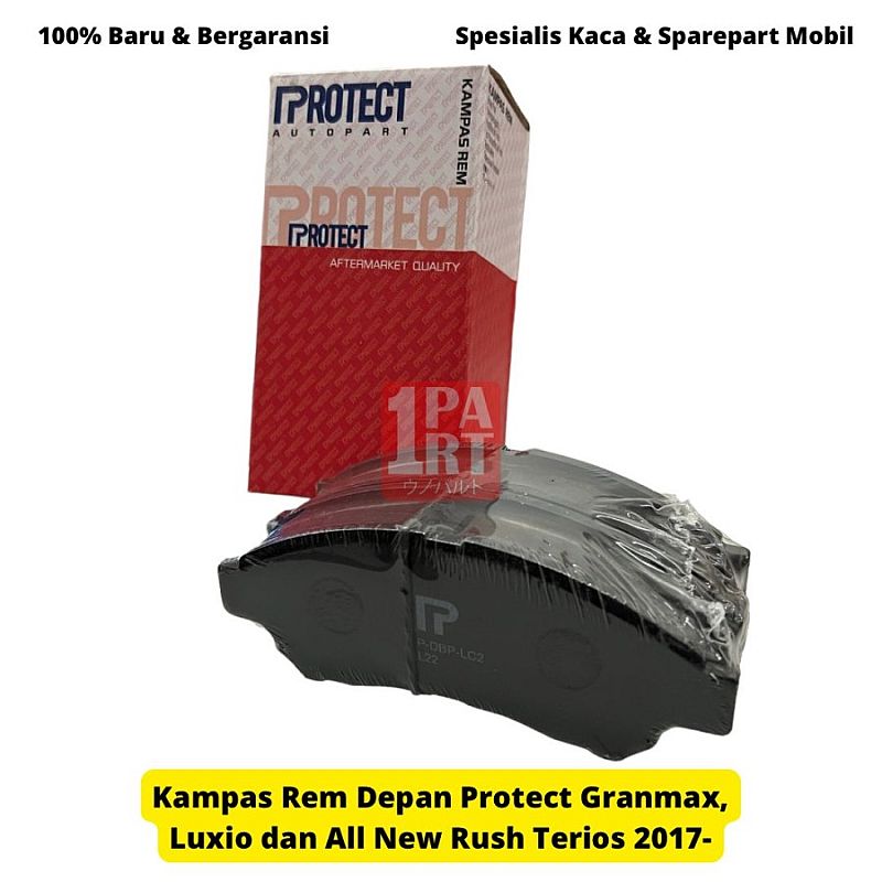 Kampas Rem Protect Granmax Luxio All New Rush & Terios Non Asbestos - foto 3