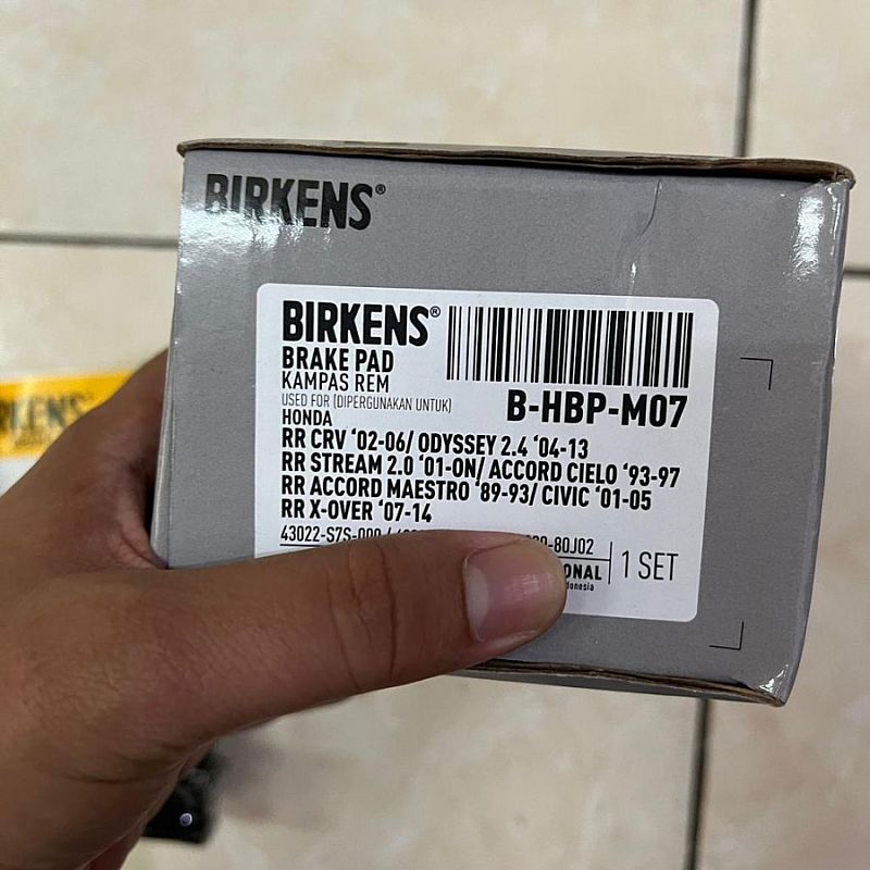 Kampas Rem RR Honda CRV 02-06 Stream 2.0 Civic VTI Odyssey 04-13 SX4 - foto 3