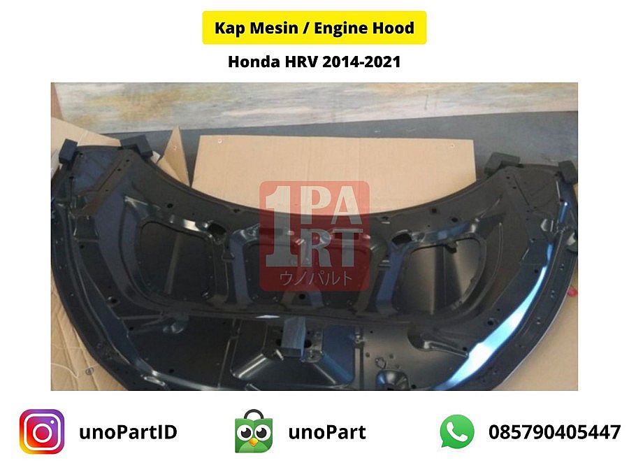 Kap Mesin / Engine Hood Honda HR-V HRV 2014-2021 100% BARU - foto 3