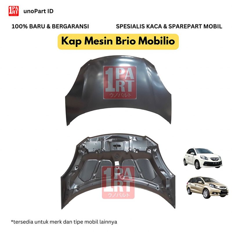 Kap Mesin Engine Hood Honda Brio 2012-2018 / Mobilio Baru Warna Dasar - foto 5