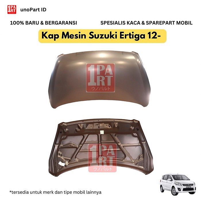 Kap Mesin Engine Hood Suzuki Ertiga 2012- Baru Warna Dasar - foto 3