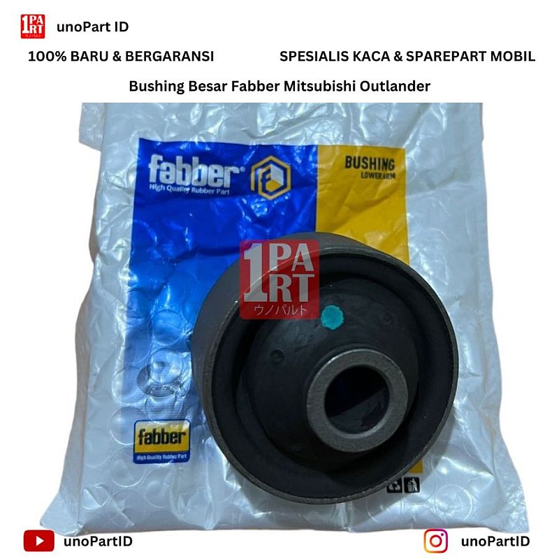 Karet Bush Bushing Lower Arm Sayap Besar Mitsubishi Outlander 10-ON Part No 4013-A426 - foto 2